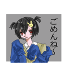 ツインテールくん（個別スタンプ：4）