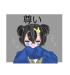 ツインテールくん（個別スタンプ：22）
