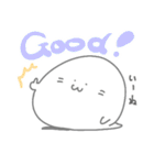 ご近所あざらし ー無難編 with Englishー（個別スタンプ：4）