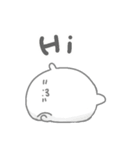 ご近所あざらし ー無難編 with Englishー（個別スタンプ：13）