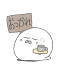 ご近所あざらし ー無難編 with Englishー（個別スタンプ：15）