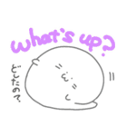ご近所あざらし ー無難編 with Englishー（個別スタンプ：19）