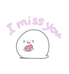 ご近所あざらし ー無難編 with Englishー（個別スタンプ：30）