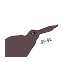 からすの様子（個別スタンプ：14）