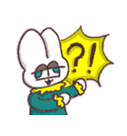 愛、虚無、うさぎ（個別スタンプ：9）
