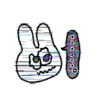 愛、虚無、うさぎ（個別スタンプ：11）