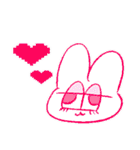 愛、虚無、うさぎ（個別スタンプ：20）
