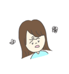 使いやすい女の子の挨拶スタンプ（個別スタンプ：30）
