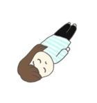 使いやすい女の子の挨拶スタンプ（個別スタンプ：40）