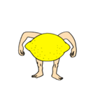 檸檬。（個別スタンプ：1）