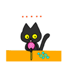 黒猫(ネロ3)（個別スタンプ：26）