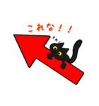 黒猫(ネロ3)（個別スタンプ：38）
