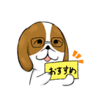 カズさんは癒し犬（個別スタンプ：9）