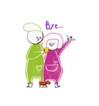 ニニン＆サンキャク（個別スタンプ：3）