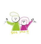 ニニン＆サンキャク（個別スタンプ：4）
