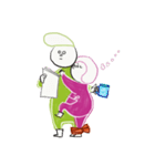 ニニン＆サンキャク（個別スタンプ：8）