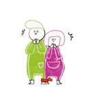 ニニン＆サンキャク（個別スタンプ：9）