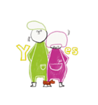 ニニン＆サンキャク（個別スタンプ：19）