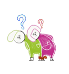 ニニン＆サンキャク（個別スタンプ：38）