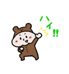 もちくまちゃんスタンプ（個別スタンプ：16）