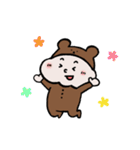 もちくまちゃんスタンプ（個別スタンプ：28）