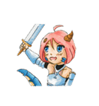 ドラコン娘の日常（個別スタンプ：2）