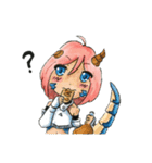 ドラコン娘の日常（個別スタンプ：3）