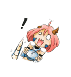 ドラコン娘の日常（個別スタンプ：4）