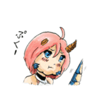 ドラコン娘の日常（個別スタンプ：5）