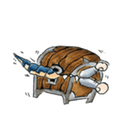 ドラコン娘の日常（個別スタンプ：10）