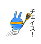檸檬ちゃんラクロスやってみたよ！！（個別スタンプ：37）