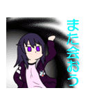 返事をする女の子たちver.2（個別スタンプ：24）