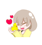 毎日使える☆やえばちゃんとぴよくん（個別スタンプ：10）