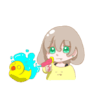 毎日使える☆やえばちゃんとぴよくん（個別スタンプ：11）