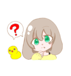 毎日使える☆やえばちゃんとぴよくん（個別スタンプ：34）