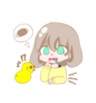 毎日使える☆やえばちゃんとぴよくん（個別スタンプ：35）