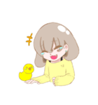 毎日使える☆やえばちゃんとぴよくん（個別スタンプ：37）