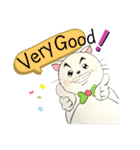 ねことらんでぶー (英語バージョン)（個別スタンプ：2）