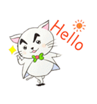 ねことらんでぶー (英語バージョン)（個別スタンプ：5）