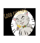ねことらんでぶー (英語バージョン)（個別スタンプ：6）