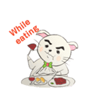 ねことらんでぶー (英語バージョン)（個別スタンプ：8）