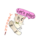 ねことらんでぶー (英語バージョン)（個別スタンプ：9）