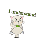 ねことらんでぶー (英語バージョン)（個別スタンプ：15）