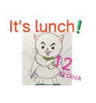 ねことらんでぶー (英語バージョン)（個別スタンプ：19）