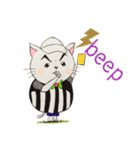 ねことらんでぶー (英語バージョン)（個別スタンプ：24）