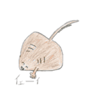 5さい いろえんぴつ画 スタンプ（個別スタンプ：1）