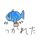 5さい いろえんぴつ画 スタンプ（個別スタンプ：20）