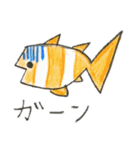 5さい いろえんぴつ画 スタンプ（個別スタンプ：21）