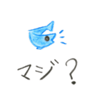 5さい いろえんぴつ画 スタンプ（個別スタンプ：33）