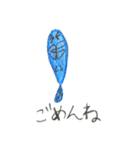 5さい いろえんぴつ画 スタンプ（個別スタンプ：37）